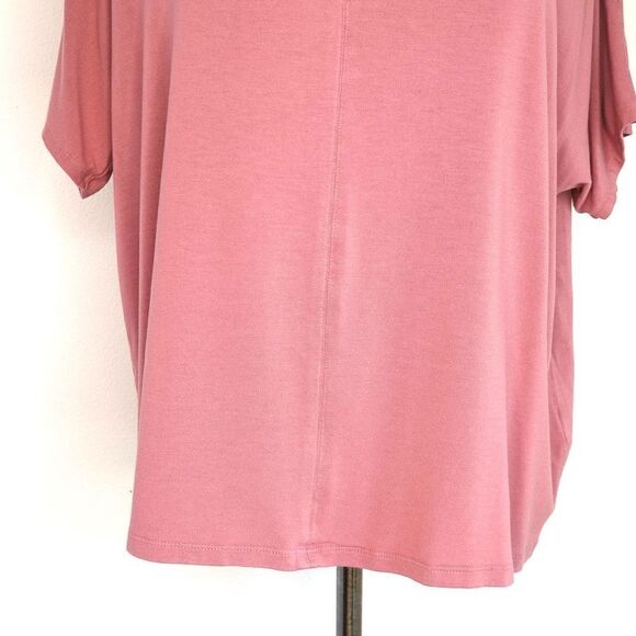 J.Jill Wearever Collection Oversized Dusty Pink Tee Size M Petite - Picture 7 of 11